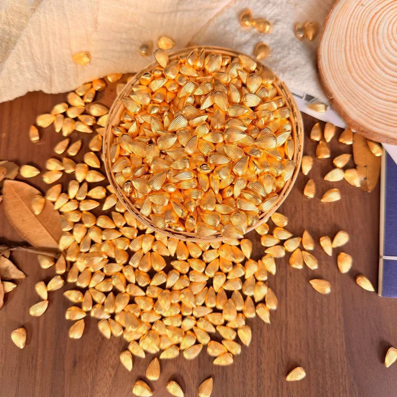 Мини-юаньбао сплав маленькие семена арбуза юаньбао маленькие украшения рог изобилия банка риса декоративные аксессуары