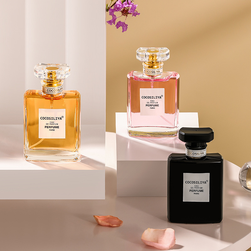 Douyin's New Cocosiliya Live Broadcast Miss Coco Women's Perfume Long-Lasting Fragrance Light Fragrance 50ml Girl