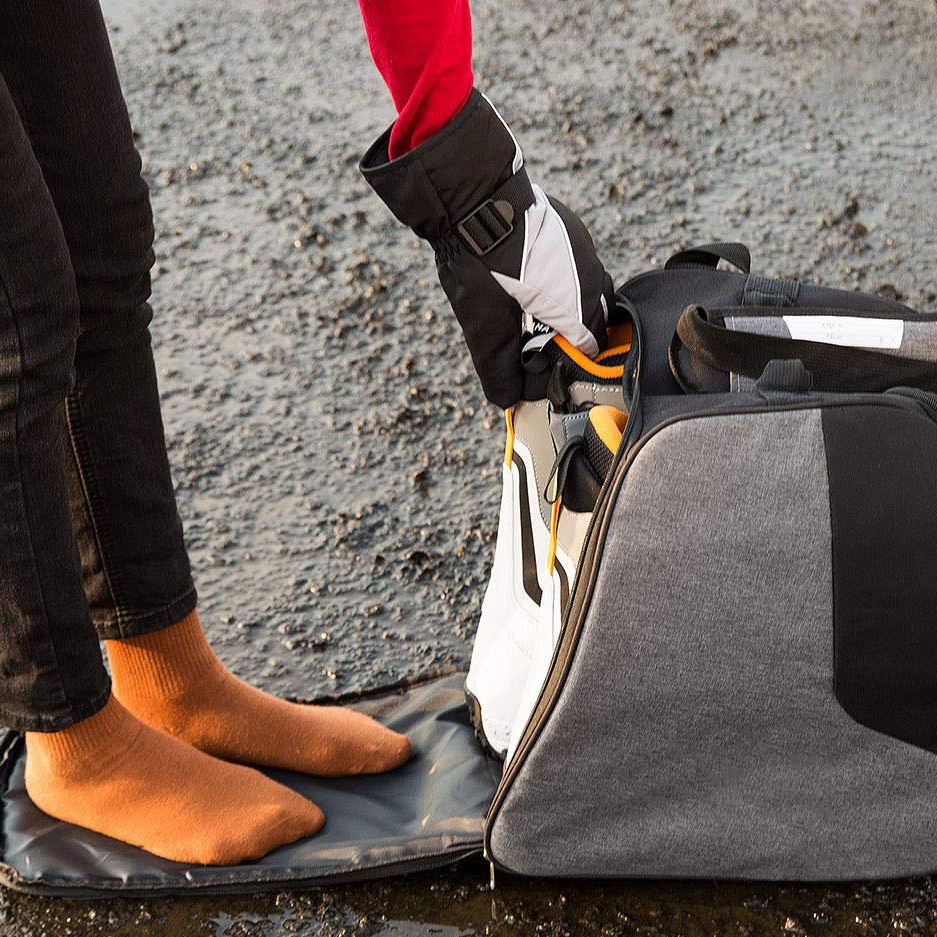 Amazon Cross-border Outdoor Ski Equipment Storage Shoulder Bag Ski Boots Bag Ski Boots Waterproof Pulley Crossbody