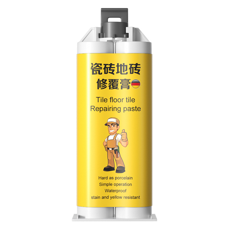 Ceramic tile repair paste glazed repair paste marble ceramic floor tile crack pothole skin damage repair hole immacular AB glue