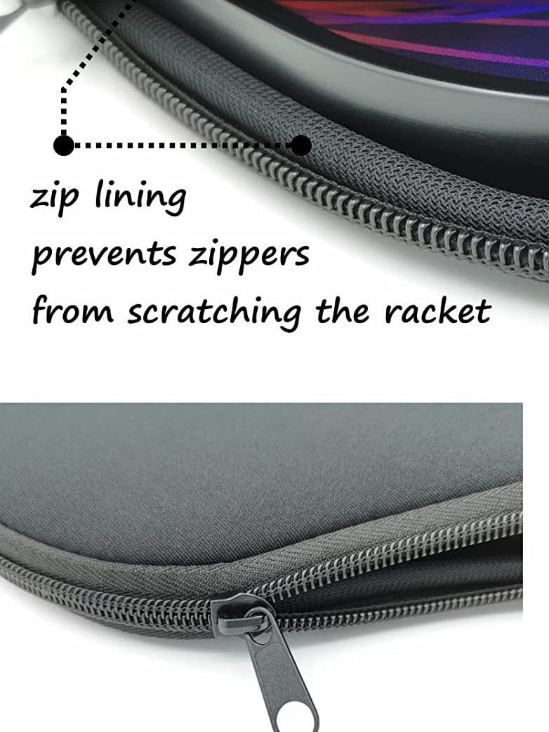 Manufacturers new diving material Peak racket cover double racket carbon fiber storage bag Peak racket protection bag