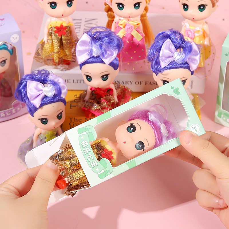 12cm Confused Girl Box Toy Doll Keychain Pendant Kindergarten Training Class Reward Small Gift Wholesale