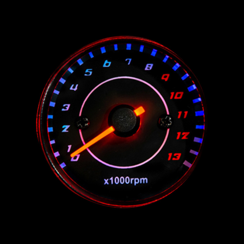 Foreign trade General Motorcycle LED backlight speedometer speed meter motorcycle engine tachometer LED luminous