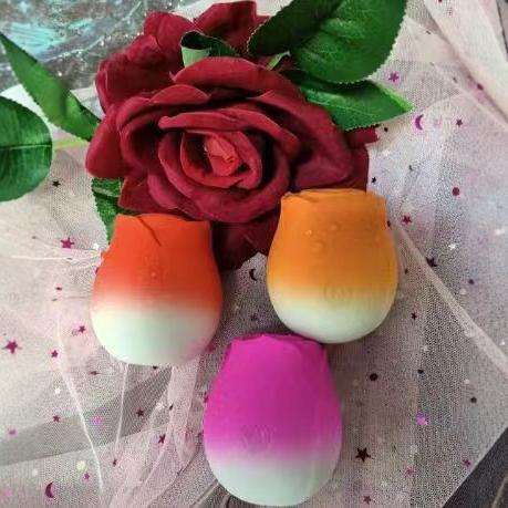 Новый Omysky градиентный цвет Nianniao роза встречает вибратор для сосания для женщин