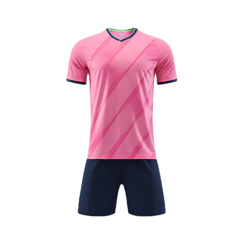 Football uniform set for boys and girls school games performance clothing training clothing Jersey wholesale cross-border exclusive