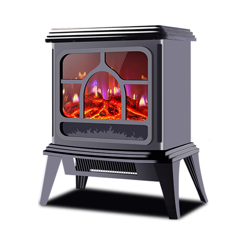 Camel 3D Simulated Fireplace Heater Flame Mountain Electric Fireplace Heating Stove European Style Heating Stove Living Room Heater