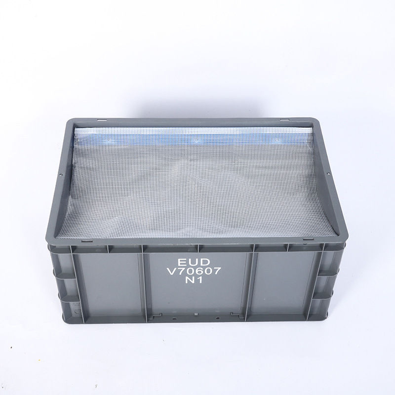 Plastic box gray box EU logistics box reinforced bottom plastic box automotive industry professional plastic box