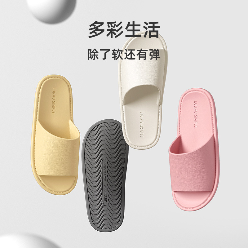Factory direct supply hotel bathroom bath couple slippers for men and women home indoor eva non-slip slippers wholesale