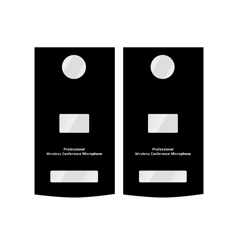 Silk Screen Pmma Acrylic Panel Anti-Scratch Display Lens Window Mirror Black Transparent Lens Panel Manufacturer Production