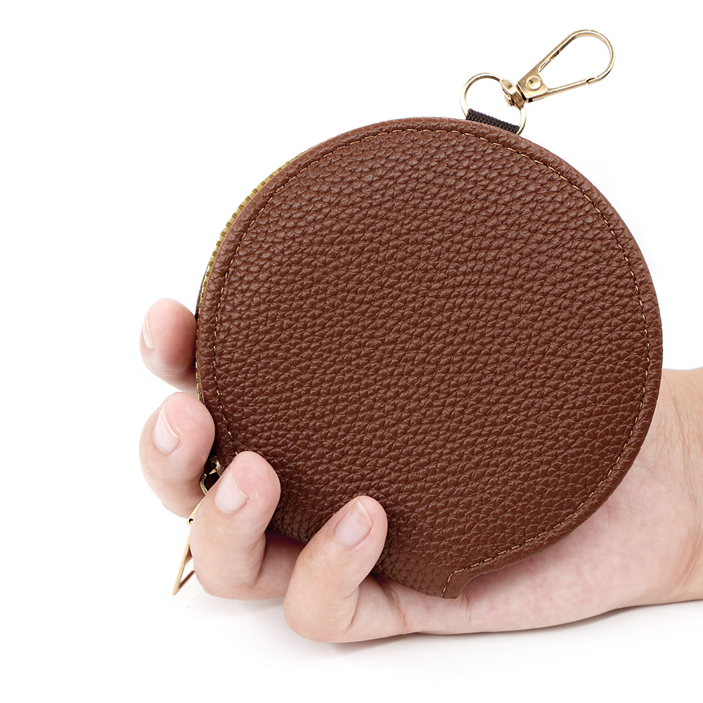 Новая подвесная портативная маленькая круглую сумка для наушников, многофункциональная сумка для хранения, модный подарок