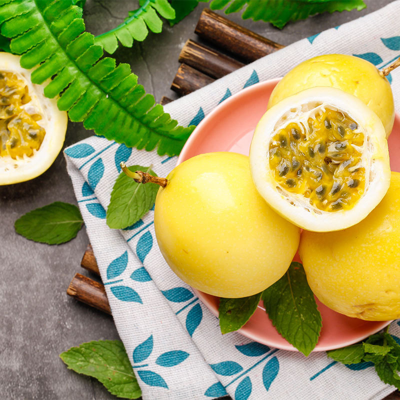 Qinmi No. 9 Golden Passion Fruit, Fresh and Pure Sweet in Season, Freshly Picked Non-Purple Passion Fruit for Pregnant Women