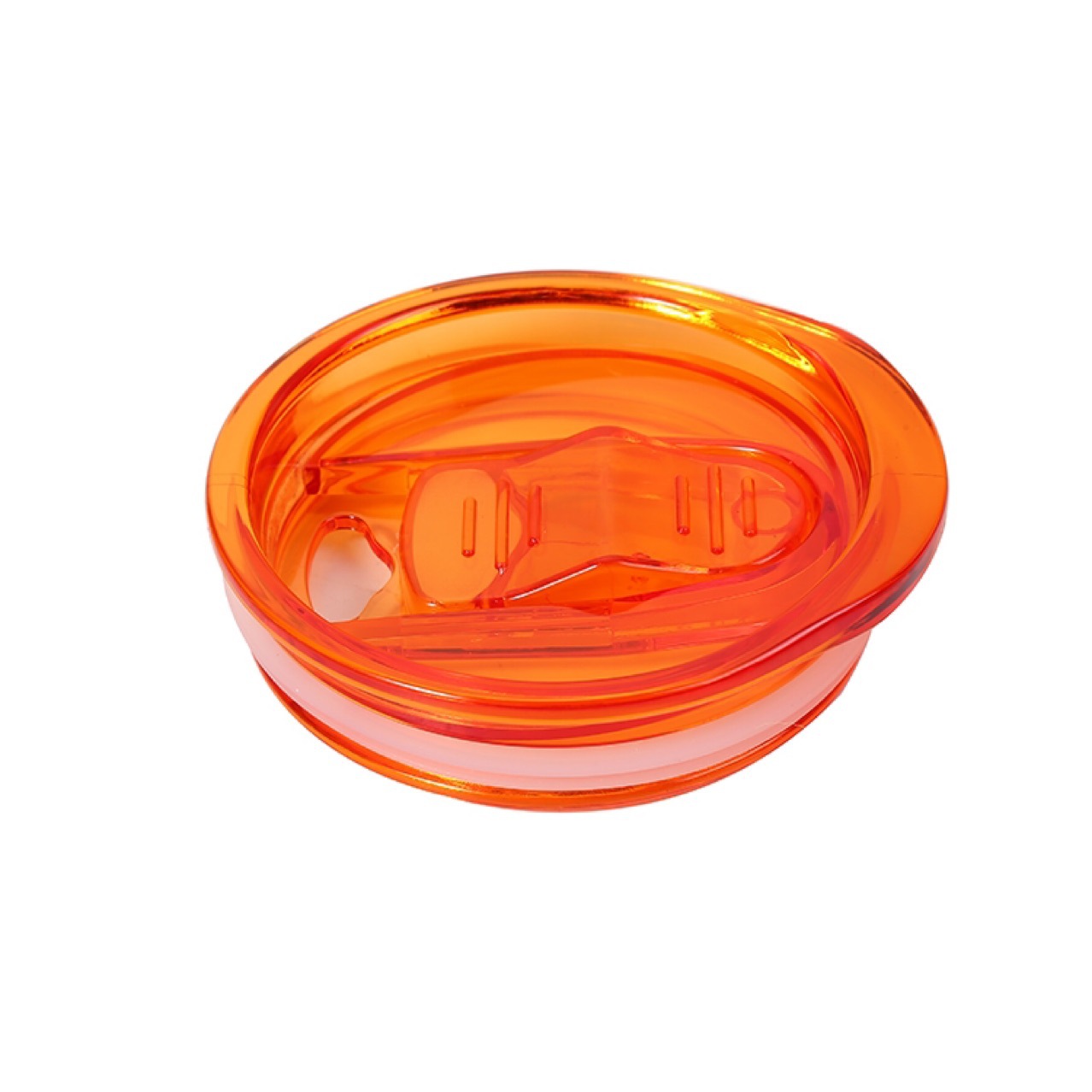 Factory Direct Supply Amazon 12oz Cup Lid Color Thermos Cup Lid Sealing Water Lid Straight Cup Slide Cover Exit