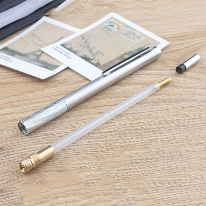 Stainless Steel Mechanical Pencil 0.3 0.5 0.7 0.9 1.3 2.0 3.0mm Metal Active Pencil Drawing