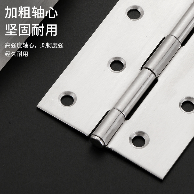 Factory wholesale stainless steel casement hinge luggage gift box mini hinge wooden door cabinet door furniture hinge