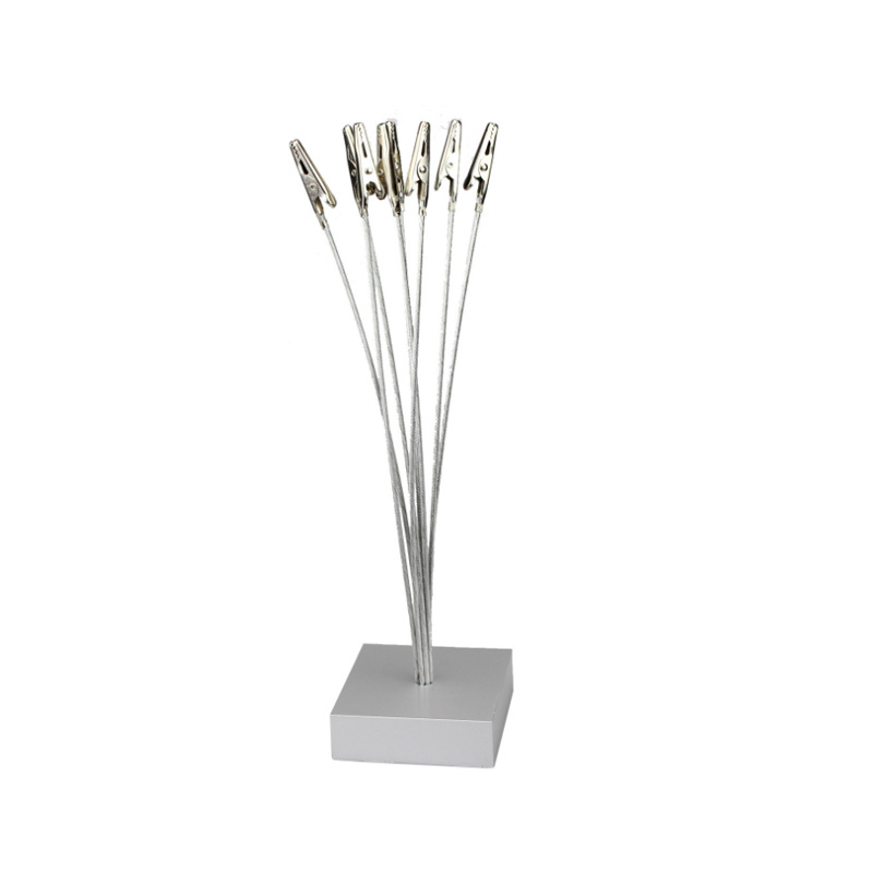 Eight-head note clip vertical photo clip multi-purpose long tail message clip desktop label business card clip manufacturers wholesale