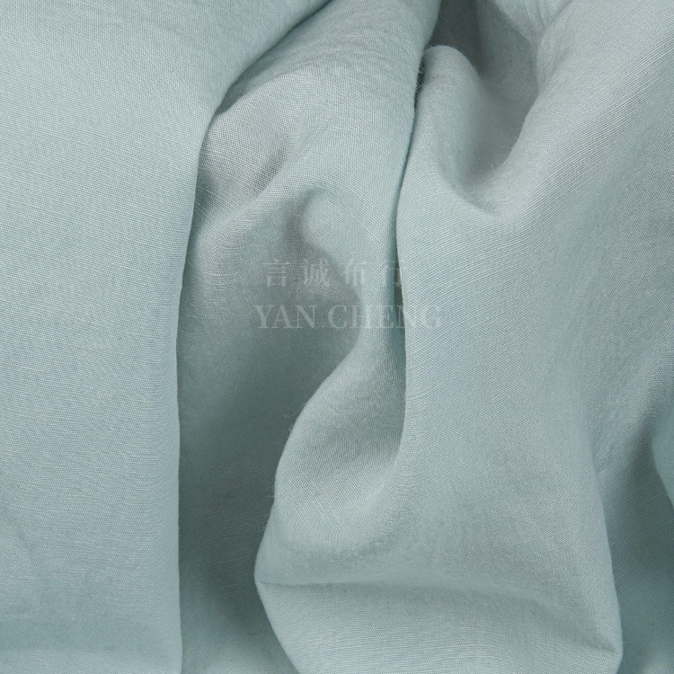 Tencel Linen Fabric 170g Tencel Linen Plain Sand Washed Thin Tencel Linen Casual Shirt Pants Fabric