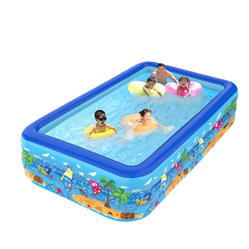 Inflatable Swimming Pool for Home Use, Children's Water Pool, Large Outdoor Family Pool, Thickened Pvc Pool