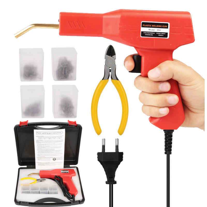 Automobile bumper repair machine plastic bumper repair welding gun welding nail welding rod plastic welding machine hot fuser