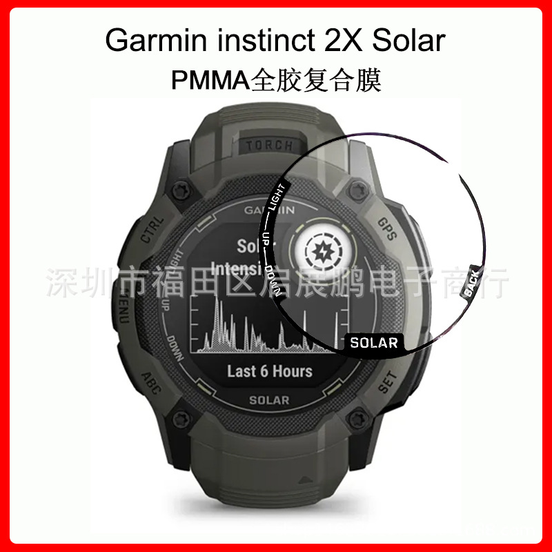 Подходит для Jiaming instinct2X пленка композитный материал PMMA защитная пленка для часов instinct2x