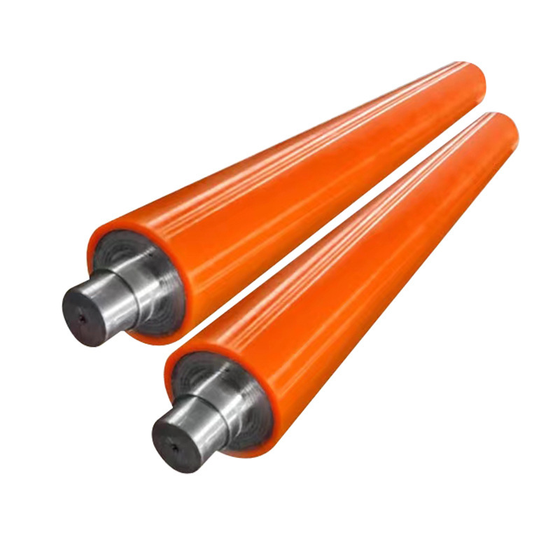 Polyurethane Rubber Roller, Rubber Roller, Packaging Machinery Rubber Roller, Pu Rubber Coated Roller, Processing Mining Machinery Rubber Roller