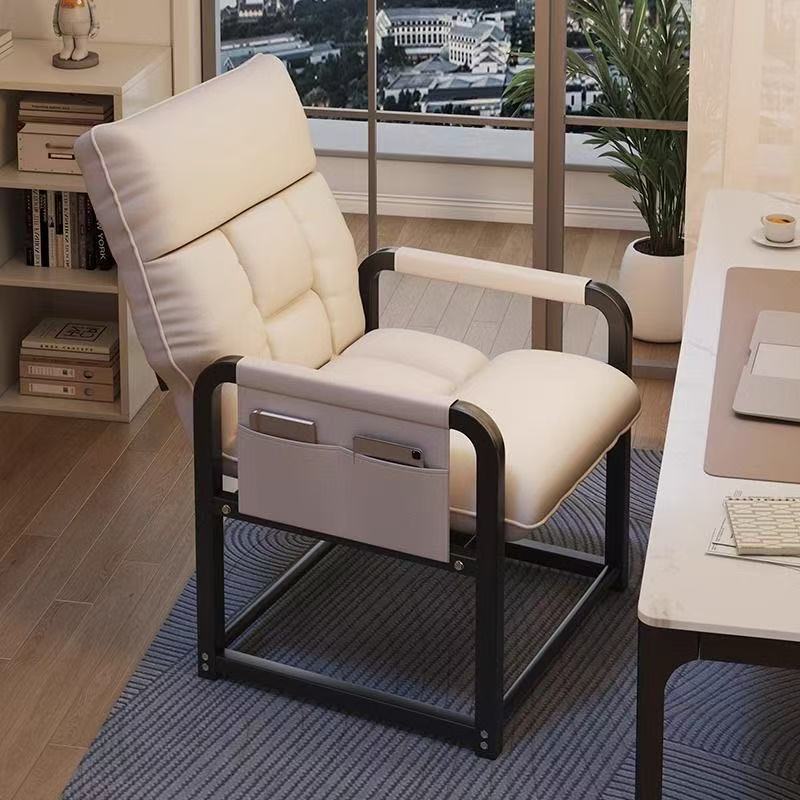 Computer Chair Dormitory Chair Lunch Break Folding Chair Can Sit and Lie down Dual-Purpose Lazy Sofa Student Dormitory Backrest Recliner