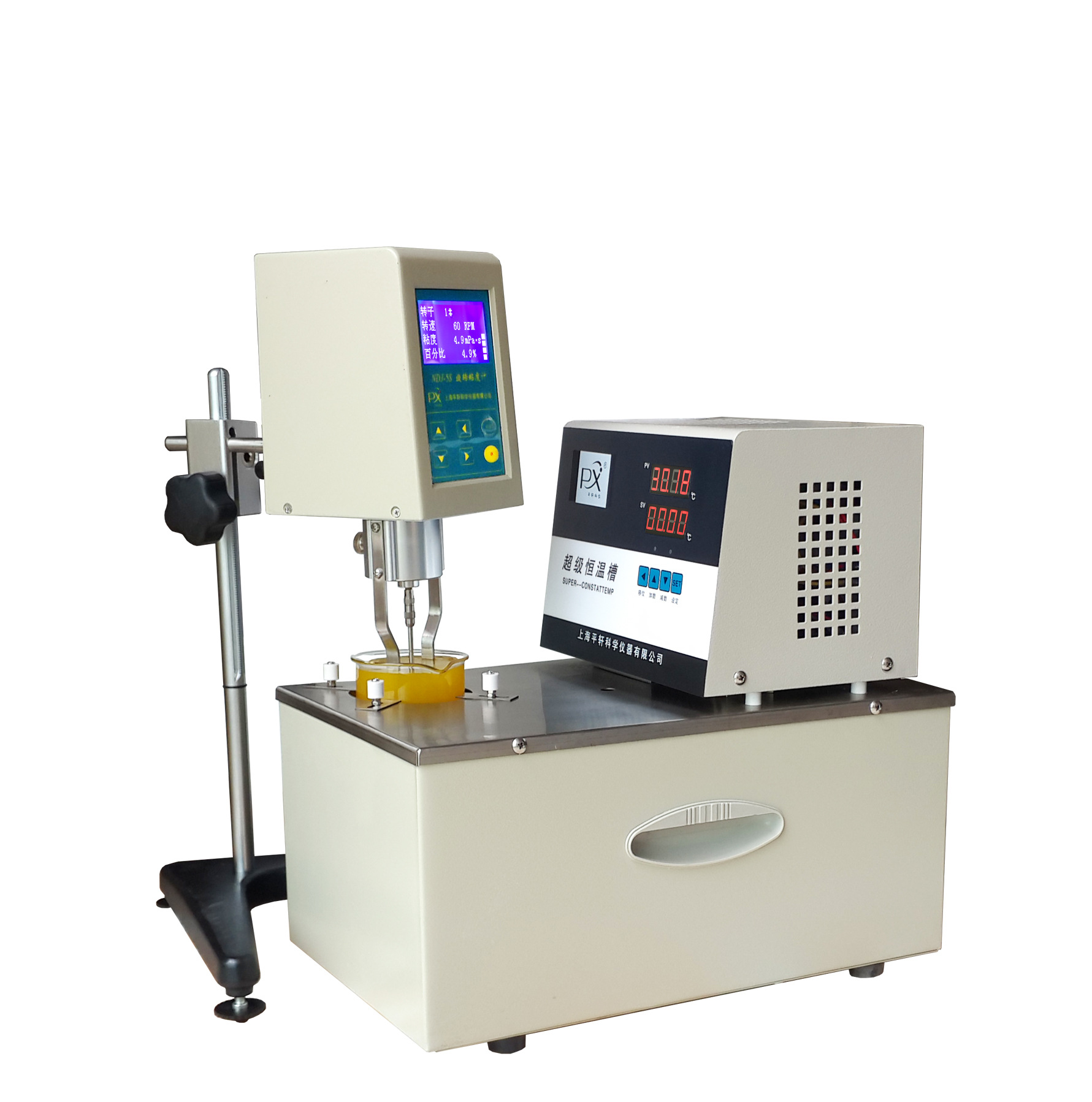 Shanghai Pingxuan Manufacturer Promotional Resin Ink Slurry Ndj-8S Digital Display Rotary Viscosity Meter Test Meter