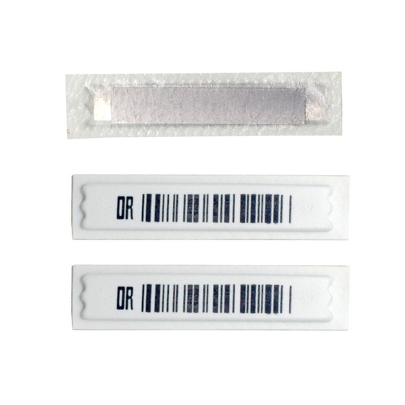 DR + wholesale supermarket anti-theft label commodity anti-theft sticker strong adhesive anti-theft magnetic strip eas acoustic magnetic bar code soft label