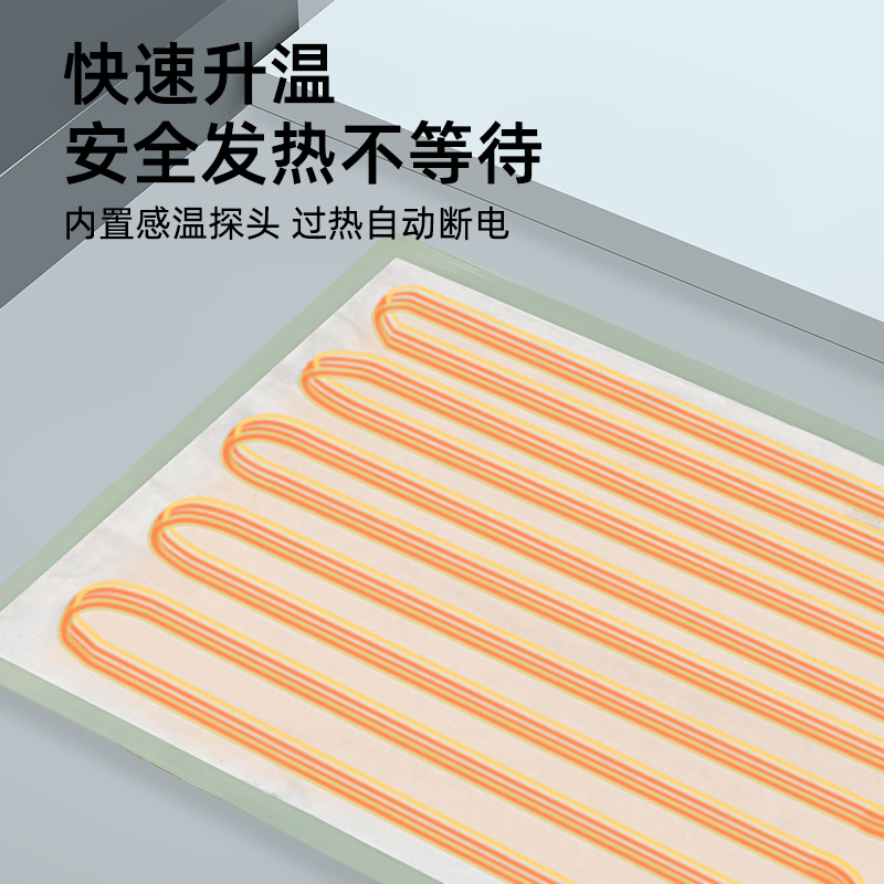 Cross-Border Winter Pet Heating Pad Cat Climbing Pet Round Constant Temperature Electric Blanket Dog Waterproof Low Power Electric Mattress