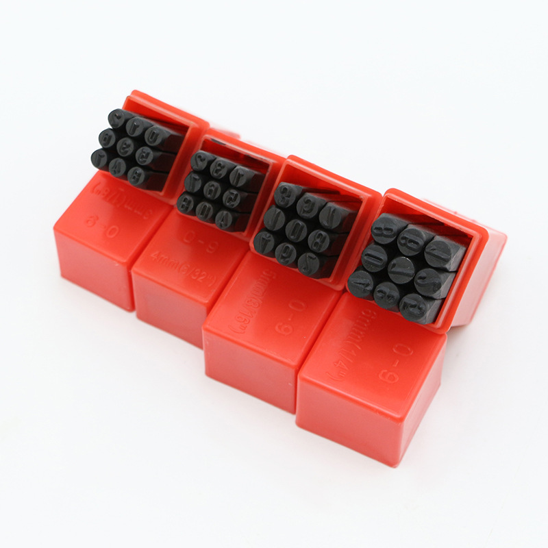 Steel Number Number Number Letter Punch Steel Seal Leather Logo Seal Number Punch English Letter Punch Steel Seal