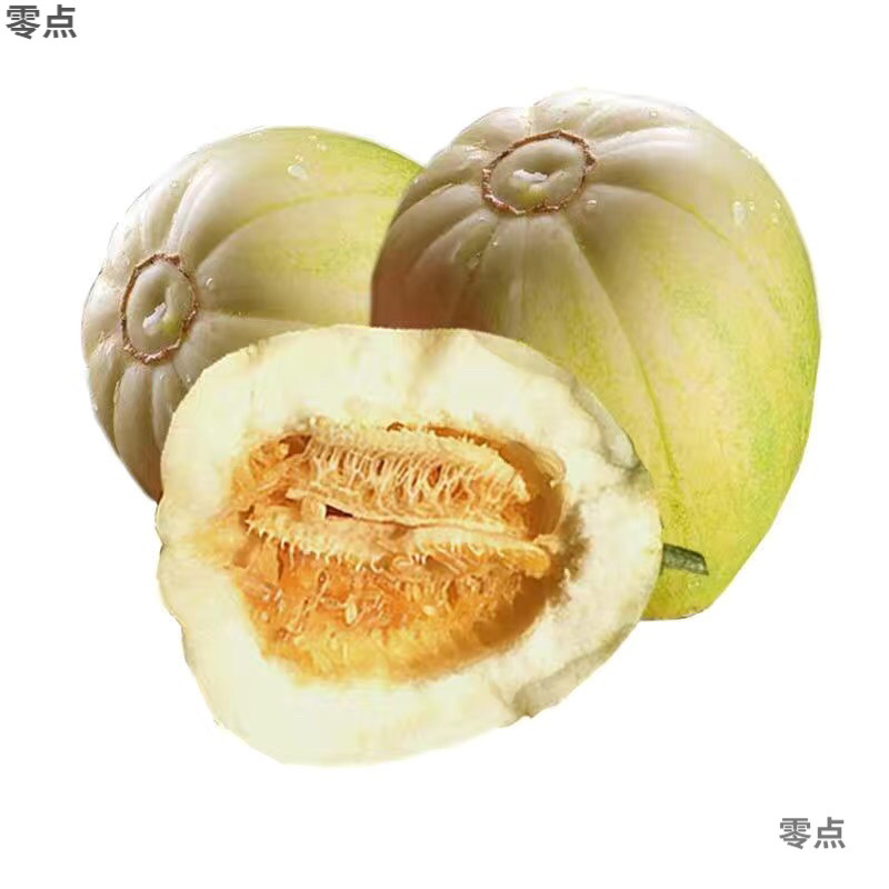 Fresh Seasonal Northeast Melon, Freshly Picked Sweet and Crisp Melon, White Sugar Canned Thin-Skinned Jingmi Cross-Border