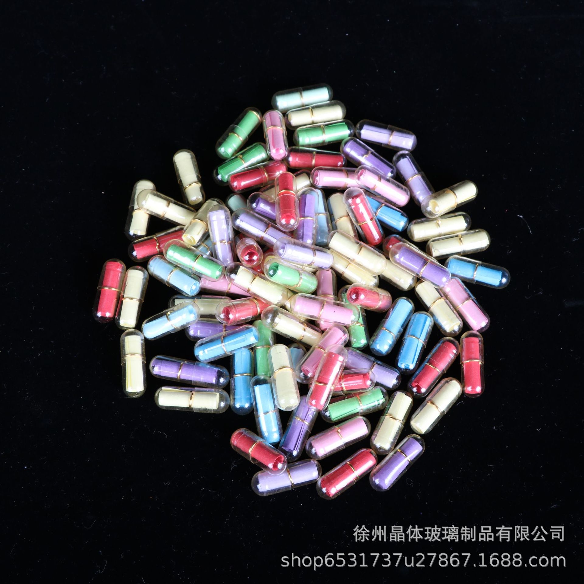 Tanabata Love Capsule Love Letter Wishing Bottle DIY Creative Love Letter Paper Note Small Paper Roll Expression Transparent Love Pills
