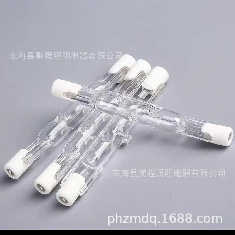 Concave Class C Iodine Tungsten Lamp Tube Strip Lamp R7S Lamp Cap 300w500w1000w J118/189/Top Test Halogen Tungsten Lamp