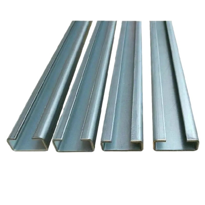 Jiangsu processing light steel keel free punching steel roof purlin z-shaped steel hot-dip galvanized c-shaped steel color steel tile