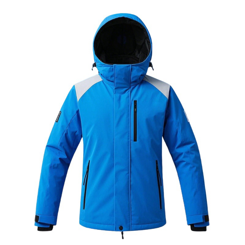 Customized Warm Ski Jacket Export Men's Waterproof Color Matching Ski Suit Jacket Jacket