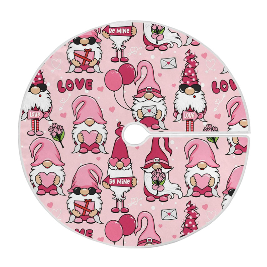 Christmas Tree Skirt Amazon Holiday Supplies Christmas Decorations Hot Selling Plush Tree Skirt Pure White Tree Skirt Christmas