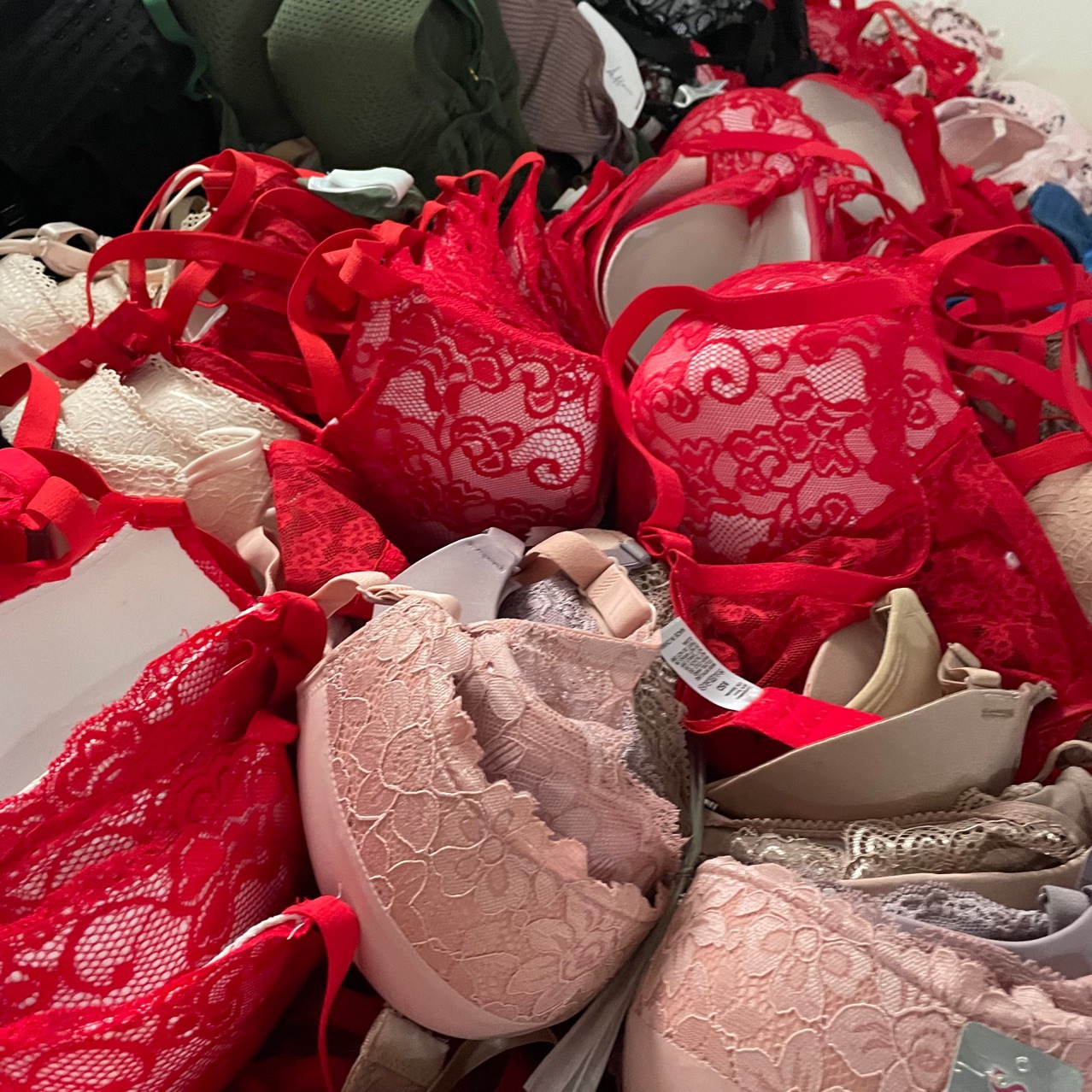 Defective Bras, Various Styles, Dyed and Wearable