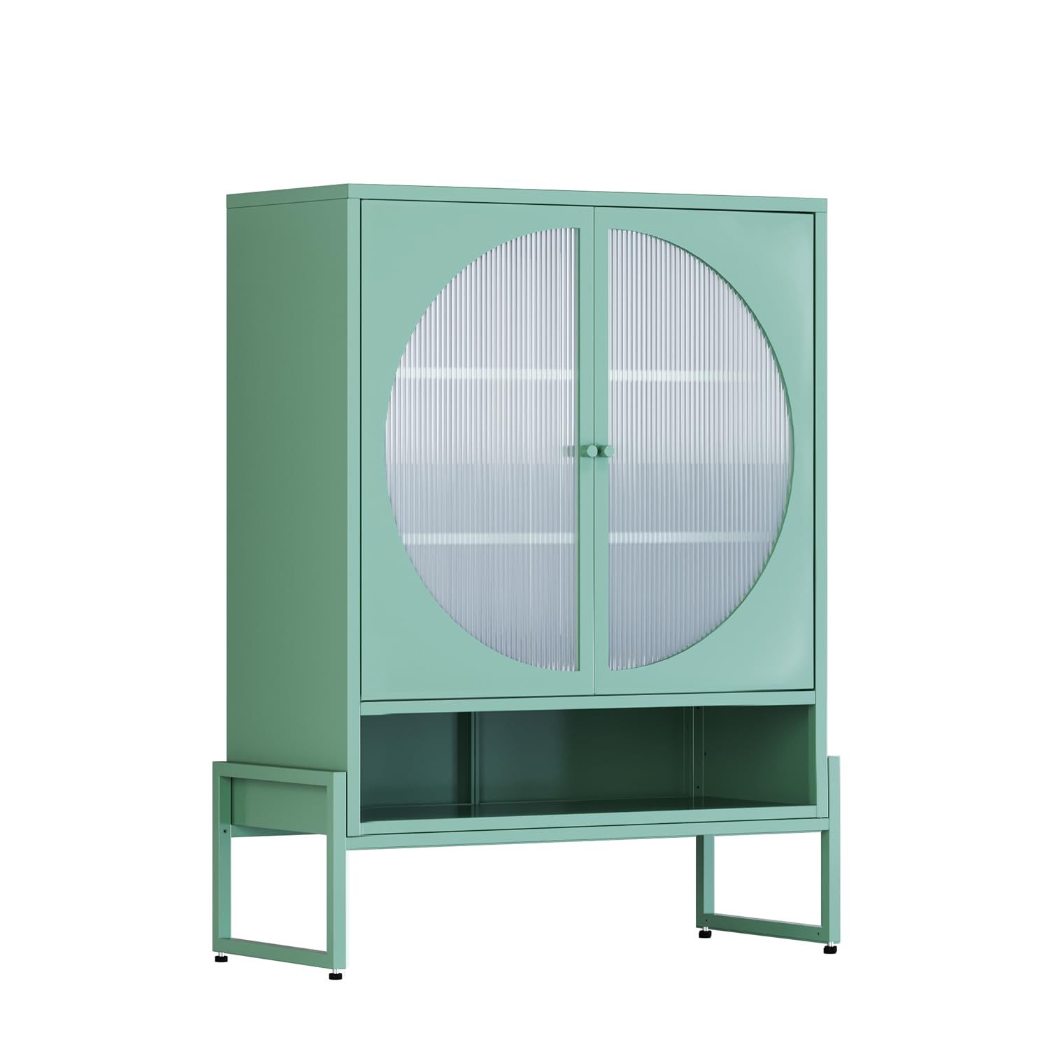 Шкаф для кухни и столовой, стиль кремового цвета, простой акриловый шкаф