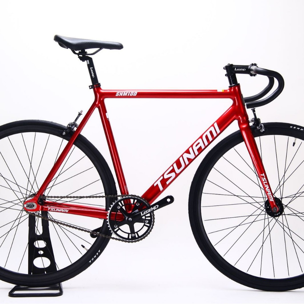 Tsunami Tsunami Dead-Fly Bicycle Snm100 Racing Track Single-Speed Vehicle Aluminum Alloy Racing Car