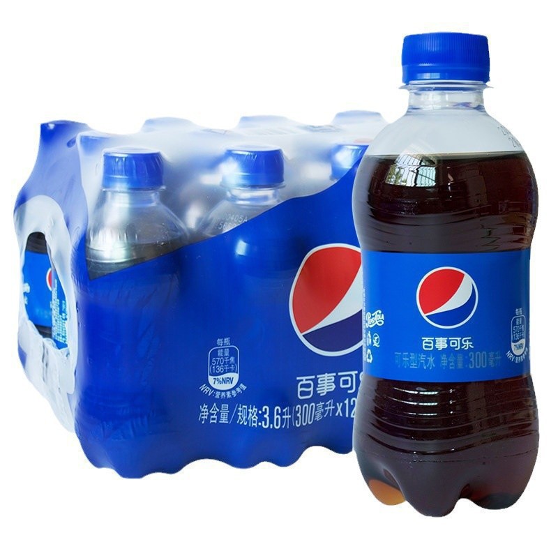 Full Box of Soda Drinks 300ml 24 Bottles Small Cola Mini Cola Small Bottle Cola Wholesale