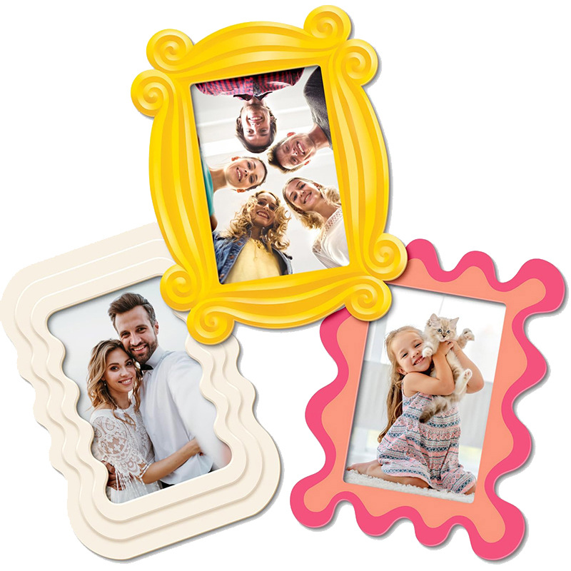 Customized Magnetic Photo Frame Photo Wall Certificate Hanging Wall Display Frame Display Frame Pvc Photo Frame DIY Modern Simple Plastic