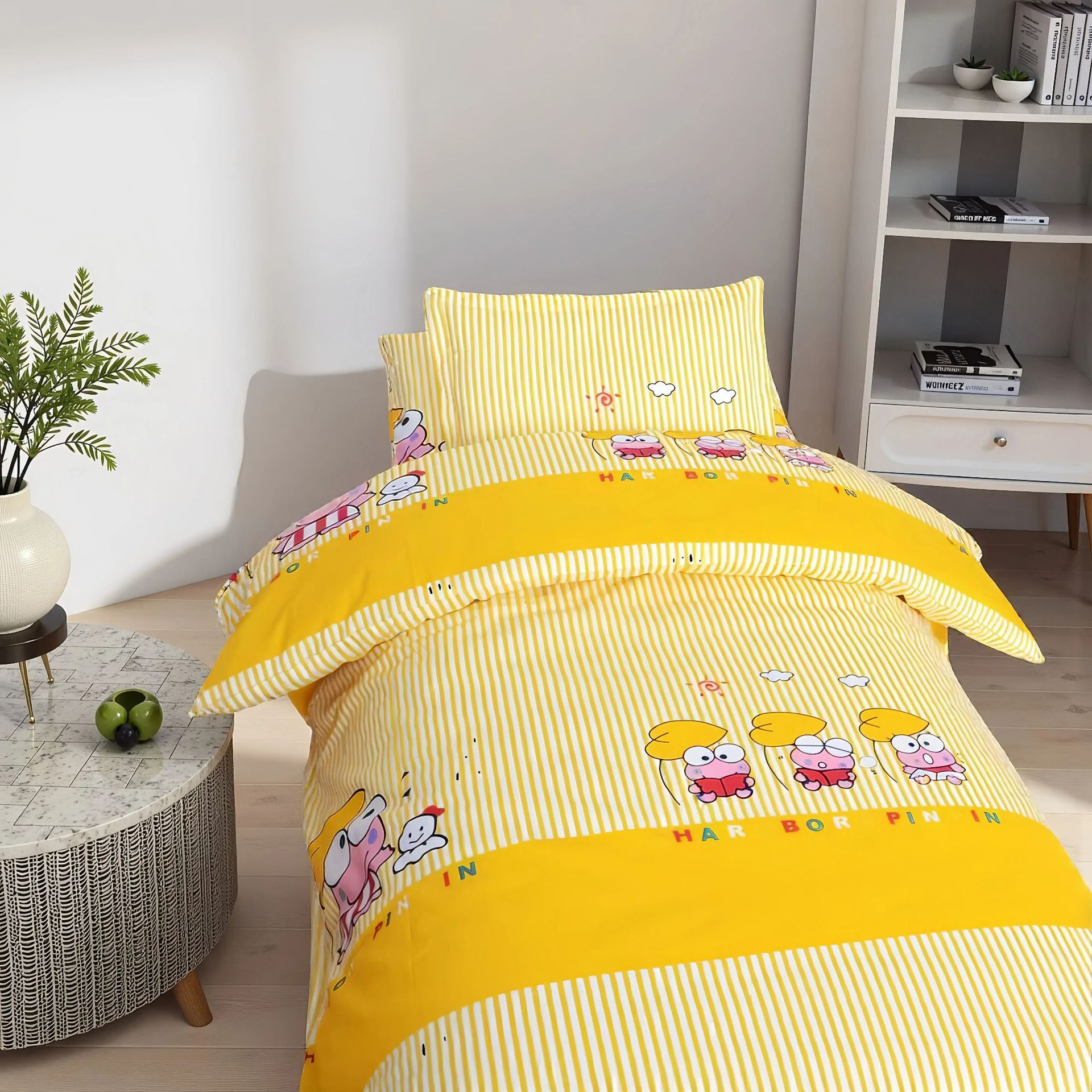 Cotton Cartoon Kindergarten Bedding Three-Piece Set Kidsren's Nap Six-Piece Set Toddler Bedding Cute Pure Cotton