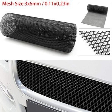 Кросс-бордерная сетка 100*33 см ромбовидная шестиугольная в форме чайки универсальная модифицированная алюминиевая сетка для автомобиля