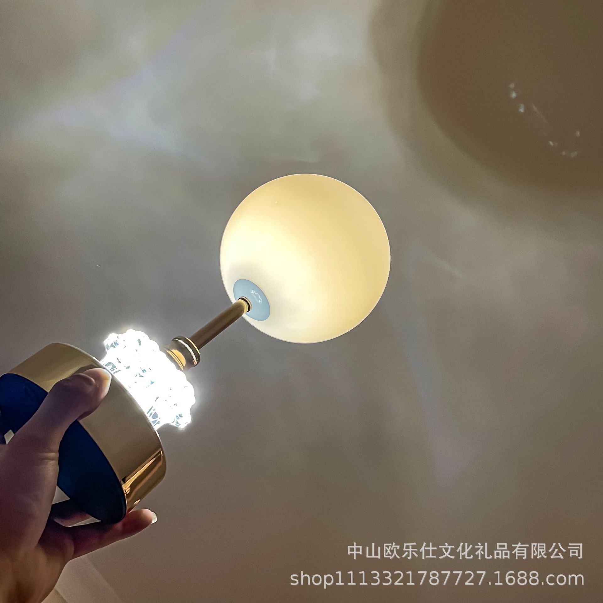 Nordic Ambient Reading Lamp Girl's Eye Protection Bedside Nightlight Double Lamp Romantic 3 Color Tone Light Leisure Moon Lamp