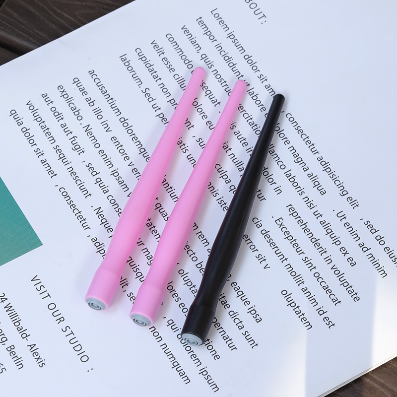 Cross-Border Hot Selling Comic Stroke Pen Universal Pen Holder Black Plastic Rod Calligraphy Dip Pen Holder Wholesale