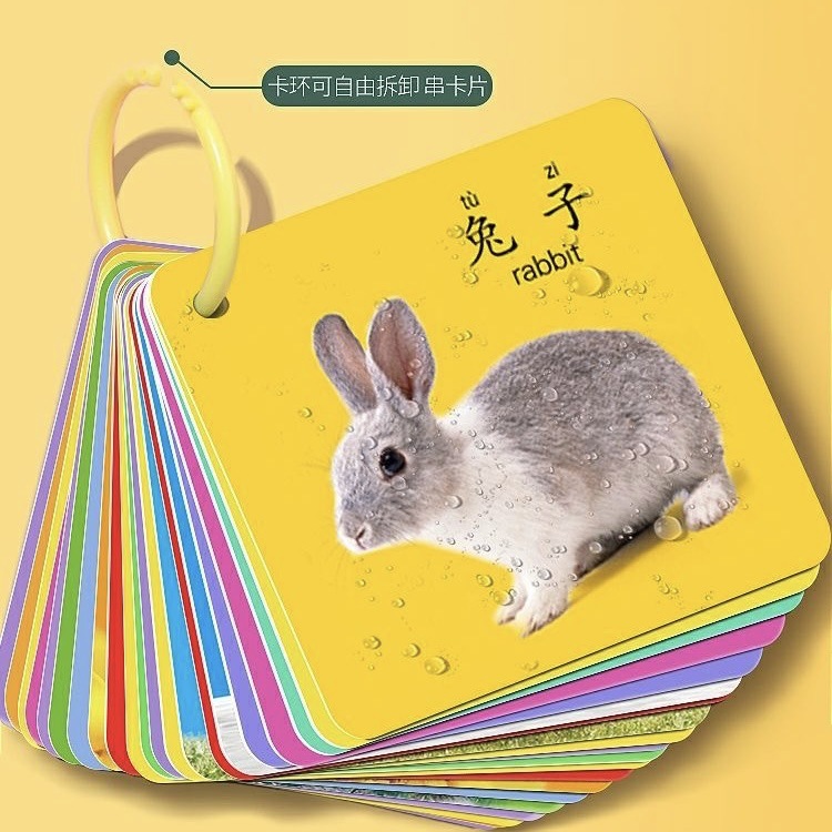 Manufacturers supply a large number of open ring high toughness plastic loose-leaf buckle card binding ring color book ring toy