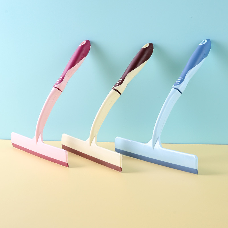 Silicone Non-Slip Glass Squeegee Cleaner Household Window Cleaning Tool Washing Car Tile Glass Scraper
