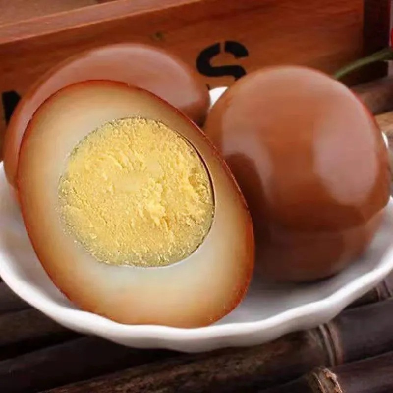 Hillbilly flavor marinated eggs spiced eggs whole box a batch of salt baked flavor happy eggs snack food