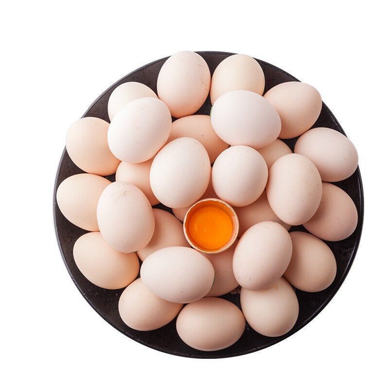 Freshly Picked and Shipped Farm-Raised Free-Range Eggs, Nutritious Cordyceps Eggs, Whole Box of 40 Eggs Per Box