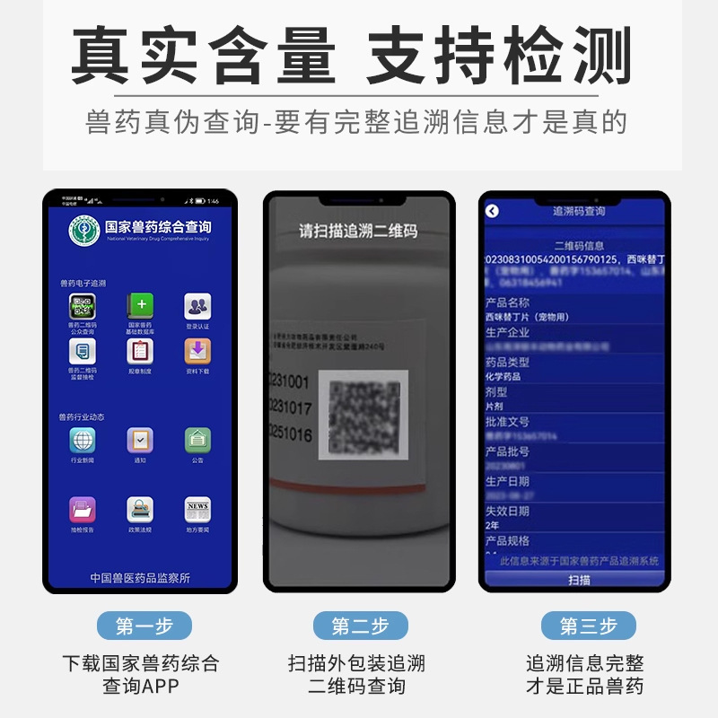 Cimetidine Tablets for Cats and Dogs, Antiemetic, Diarrhea and Antidiarrheal Medicine, Vomiting Yellow Water and Foam, Gastroenteritis