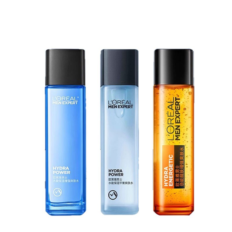 L'Oreal Men's Water Moisturizing Enhancement Toner 130ml Hydrating Moisturizing Oil Control Skin Care Products Men's Delivery